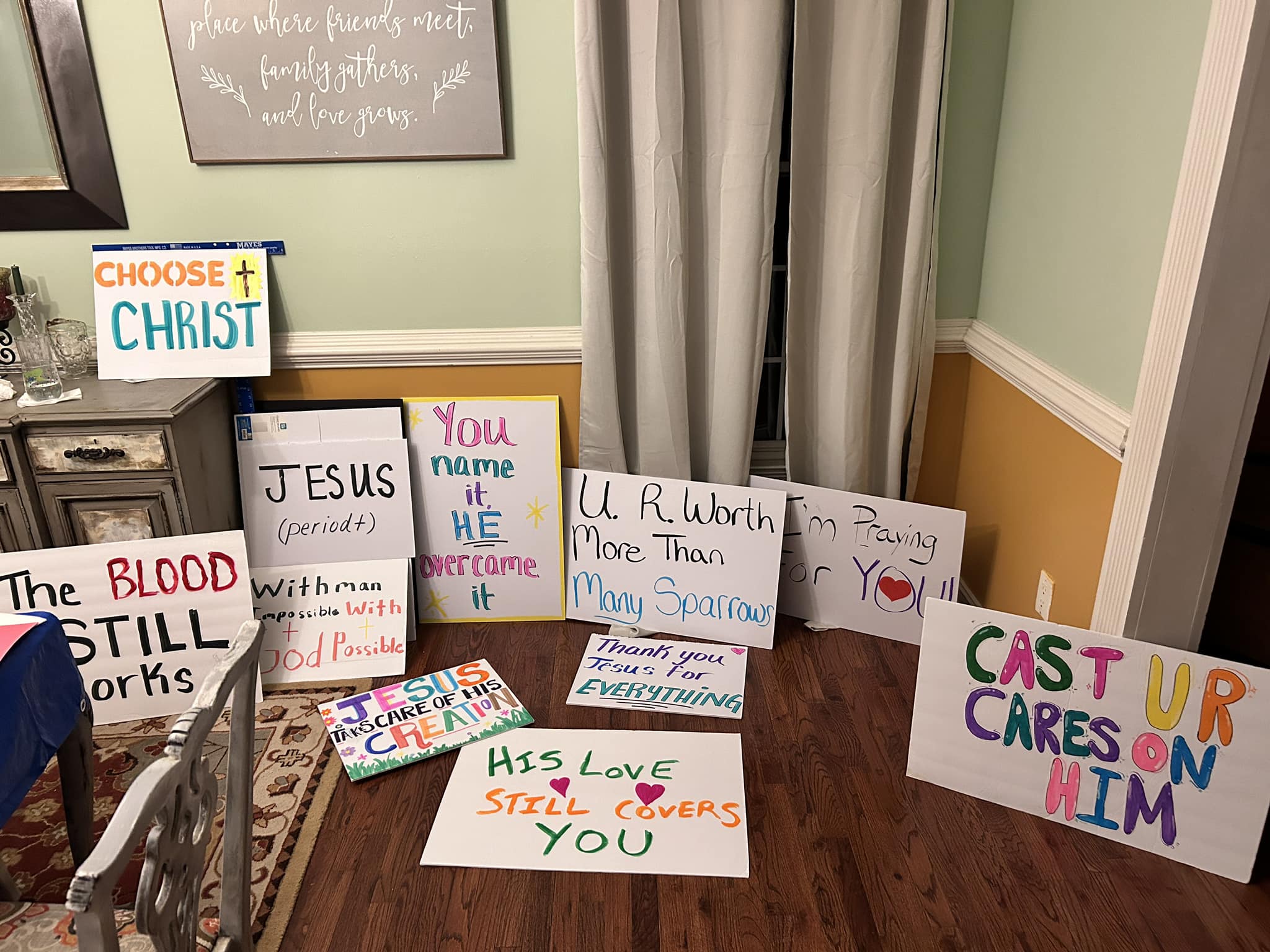 signs of encouragement glcf